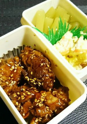 中高年の作り置きでお弁当 1月5日-レシピのメイン写真