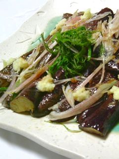 茄子の香味焼き浸し♪-レシピのメイン写真