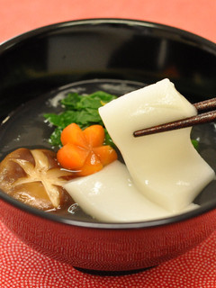 介護食 やわらかお雑煮(お餅入り)-レシピのメイン写真