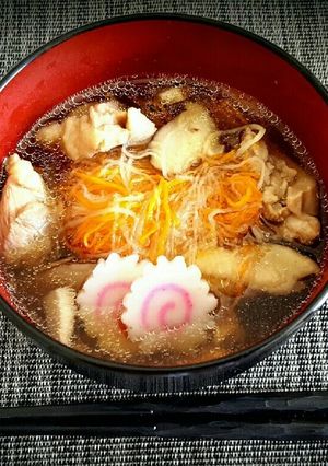 東北☆引き菜雑煮(*^^*)-レシピのメイン写真