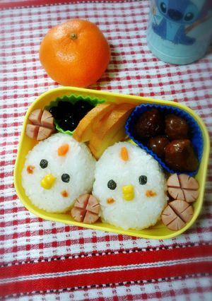 キャラ弁☆酉年！にわとり弁当-レシピのメイン写真