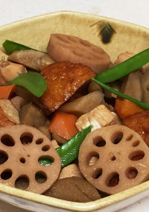 甘めの味付けでご飯もススム♪簡単筑前煮☆-レシピのメイン写真
