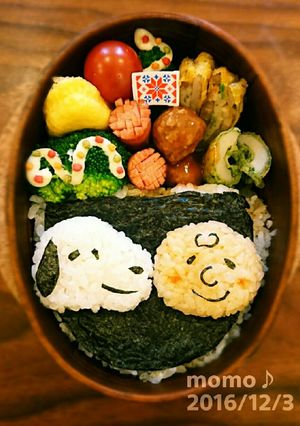 スヌーピー♪チャーリーブラウン♪キャラ弁-レシピのメイン写真