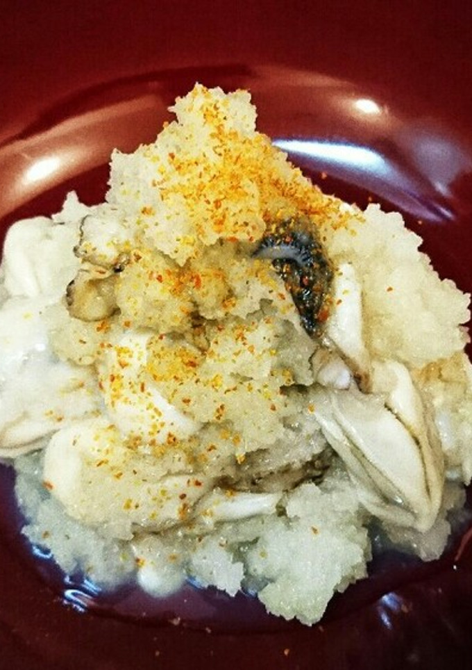 牡蠣(生牡蠣)の簡単☆昆布おろし大根和え-レシピのメイン写真