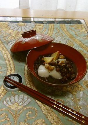 ちょっとごちそう☆お正月のぜんざい-レシピのメイン写真