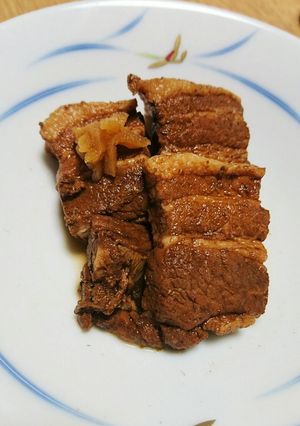 簡単作り置き☆糖質ゼロコーラで豚の角煮♪-レシピのメイン写真