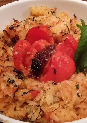 ダブルトマトの味噌焼きごはん-レシピのメイン写真