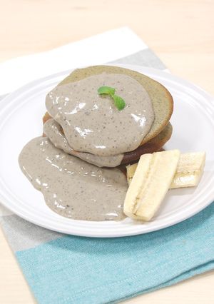 アサイーパンケーキ-レシピのメイン写真