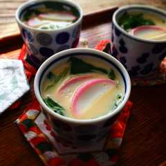 รูปของ 蒸し器で作る☆茶碗蒸し☆シンプル材料