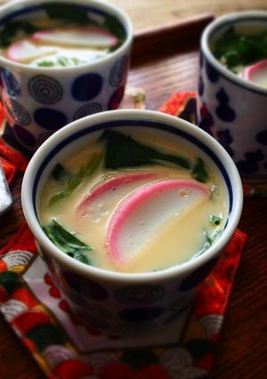 蒸し器で作る☆茶碗蒸し☆シンプル材料-レシピのメイン写真