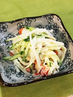 子供も喜ぶ我が家の大根サラダ-レシピのメイン写真