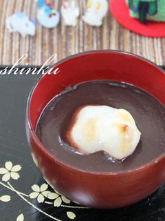 簡単♪こしあんでおしるこ-レシピのメイン写真