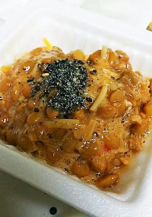 ピリ辛☆キムチなめたけ納豆-レシピのメイン写真