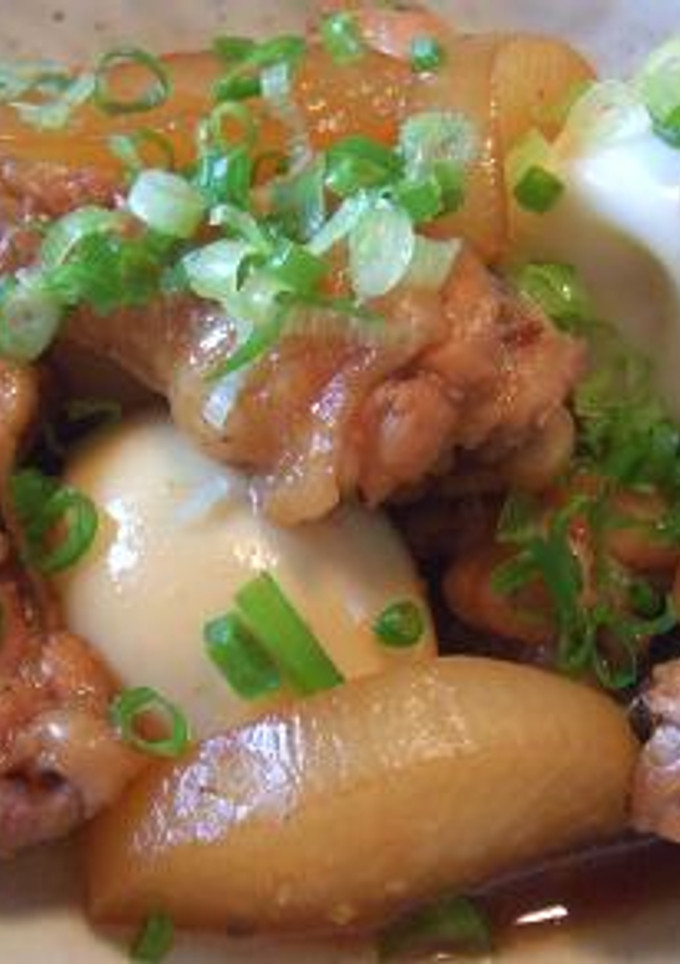 手羽元と大根と卵の酢醤油煮-レシピのメイン写真