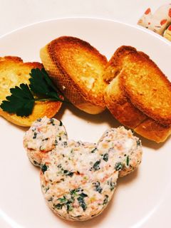 スモークサーモン&ほうれん草のムース♬-レシピのメイン写真
