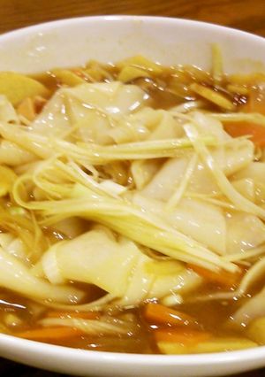 ぺろっこカレーうどん。-レシピのメイン写真