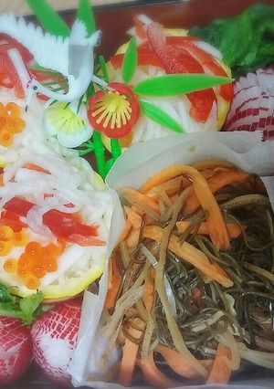 2017年♦ラディシュDe菊花かぶ減塩♦-レシピのメイン写真