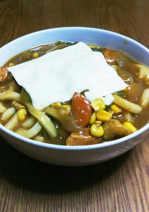 ☆２日目はカレーうどん☆-レシピのメイン写真