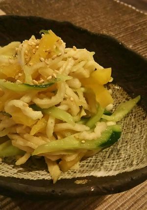 切り干し大根とたくあんのゴマぽん酢和え-レシピのメイン写真