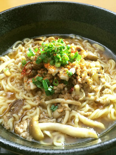 美人レシピ・きのこ肉みそラーメン-レシピのメイン写真