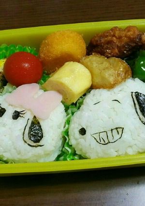 スヌーピー♥ベルのキャラ弁-レシピのメイン写真