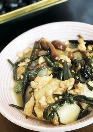 お正月 やみつき 餅入りけんちん汁-レシピのメイン写真