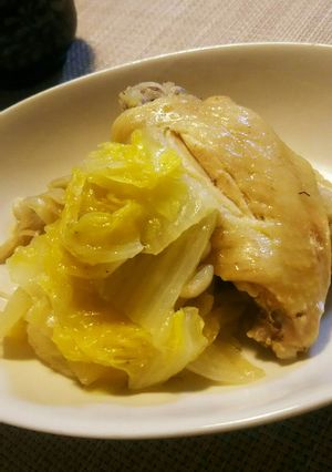ほっといて～☆手羽先と白菜のコンソメ煮☆-レシピのメイン写真