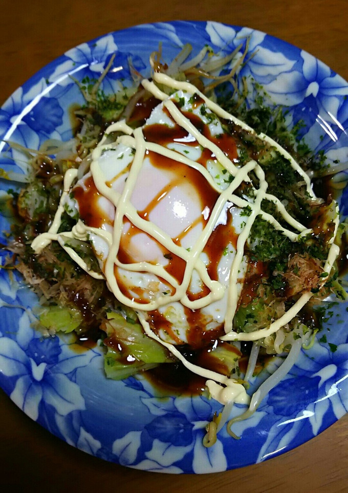 お好み焼き風野菜炒め-レシピのメイン写真