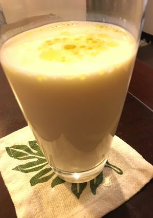 生オレンジ牛乳-レシピのメイン写真