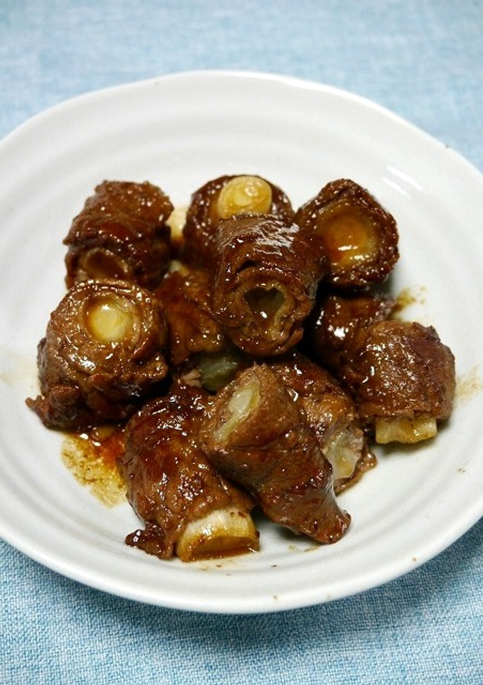 簡単！ネギ巻きすき焼き-レシピのメイン写真