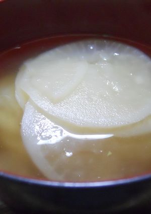 ふろふき蕪の餡かけ汁-レシピのメイン写真