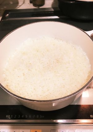 ル・クルーゼで炊くご飯-レシピのメイン写真