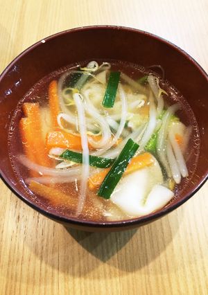 野菜が沢山とれる!餃子スープ☆-レシピのメイン写真