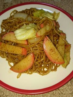お正月かまぼこで焼きそば-レシピのメイン写真