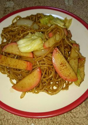 お正月かまぼこで焼きそば-レシピのメイン写真