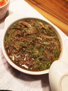 レンチンで!とろろ蒸しのひき肉餡掛け-レシピのメイン写真