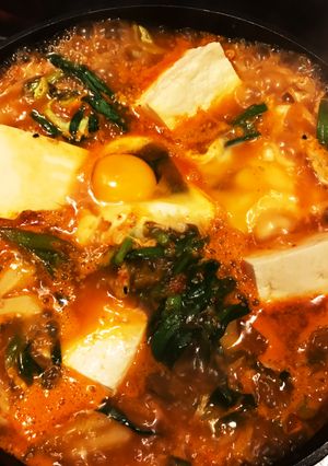 男の料理〜！スンドゥブ〜！-レシピのメイン写真