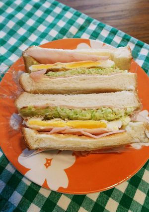 マーガリン不要のサンドイッチ-レシピのメイン写真