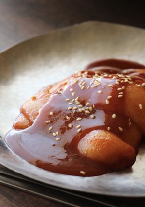 正月の餅で一品☆塩こうじでトッポギ-レシピのメイン写真