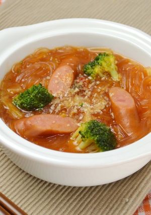 受験勉強の夜食にwinnerトマトスープ-レシピのメイン写真