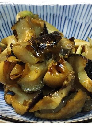 サザエのガーリックバター炒め-レシピのメイン写真