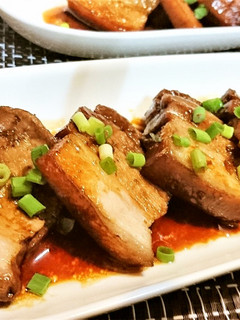 ご飯がススム【クローブ香る焼豚の照り煮】-レシピのメイン写真