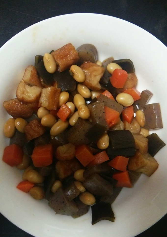 給食の五目豆-レシピのメイン写真