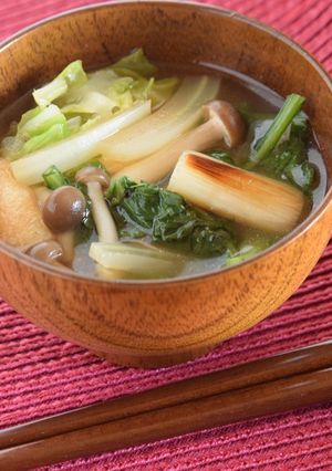 【減塩】トマみそで具沢山みそ汁-レシピのメイン写真