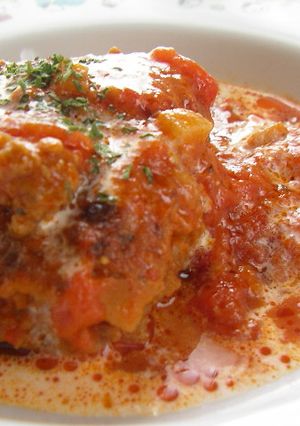 れんこんの煮込みハンバーグ★-レシピのメイン写真