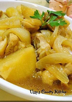 【カナダでよく作った】鶏肉じゃが♪-レシピのメイン写真
