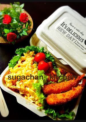 100均ボックスでおしゃれランチ-レシピのメイン写真