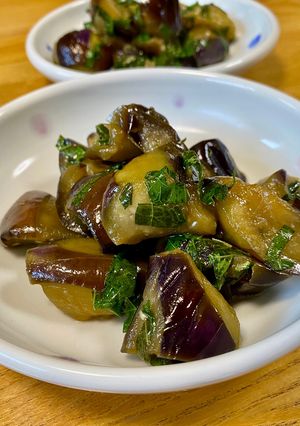 茄子と大葉の甘酢炒め-レシピのメイン写真