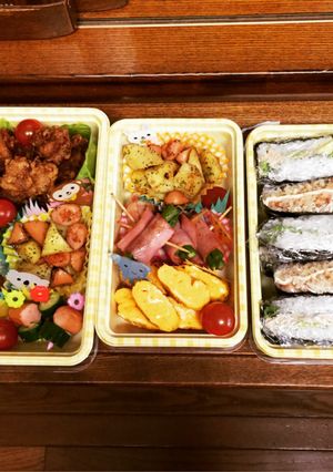 お弁当♡動物園-レシピのメイン写真