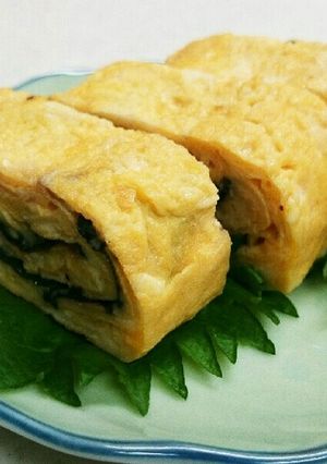 ＊大葉入り✳ふわしっとり❇だし巻き卵＊-レシピのメイン写真
